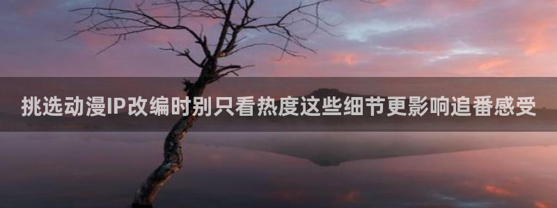 age动漫 下载:挑选动漫IP改编时别只看热度这些细节更影响追番感受配图