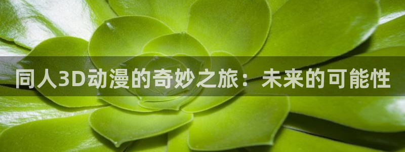 age下载动漫ios:同人3D动漫的奇妙之旅:未来的可能性配图